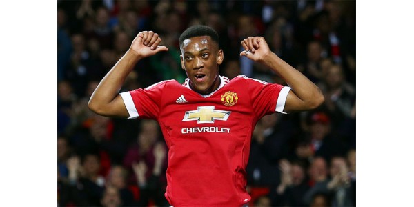 Martial scoorde in 3 games en zijn kracht brak weer uit
